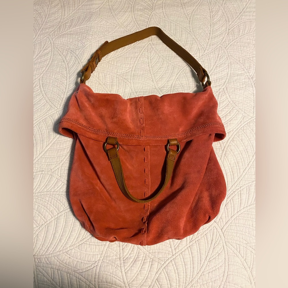 Lucky Brand Brick Red Handbag, Shoulder Bag or Handheld
